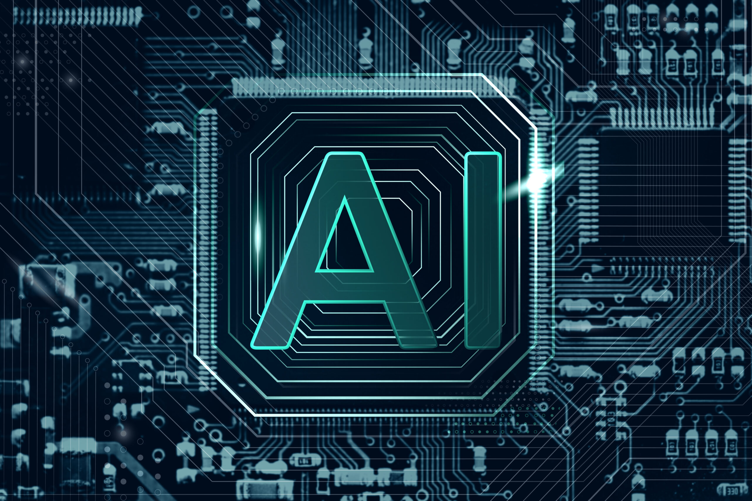 ai technology microchip background futuristic innovation technology remix scaled