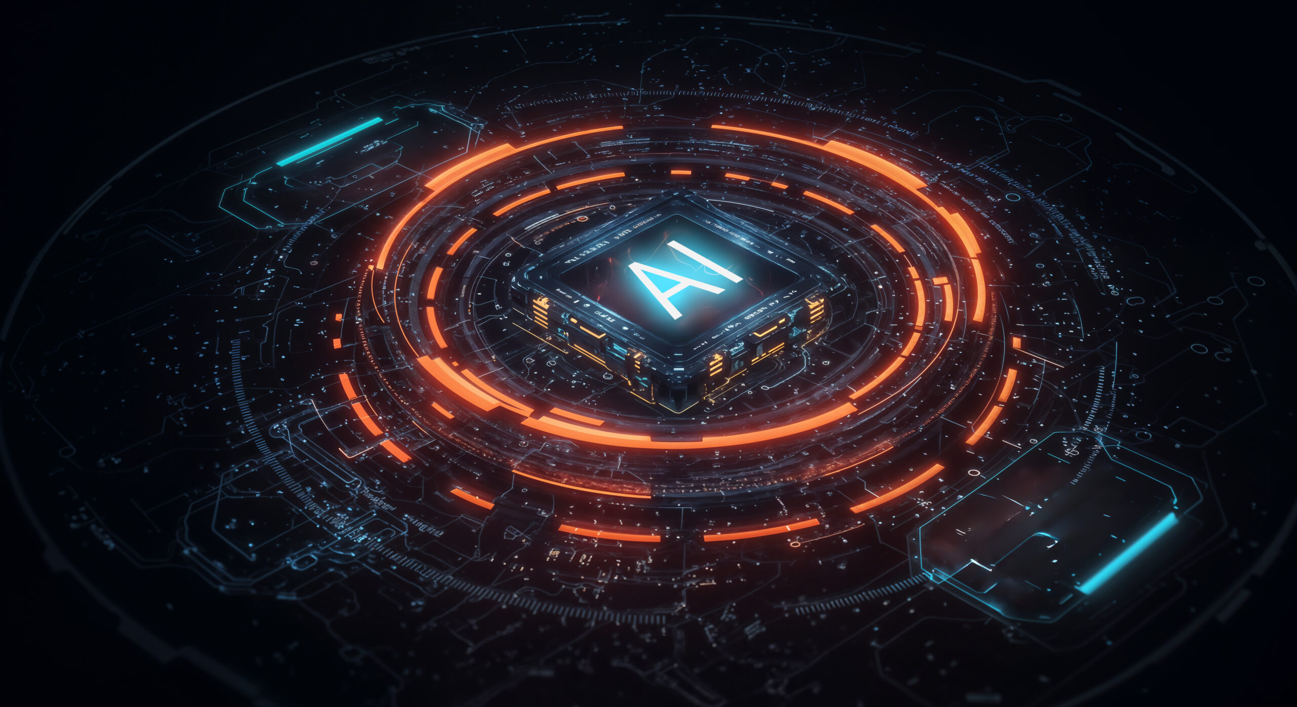 futuristic ai circuit board scaled