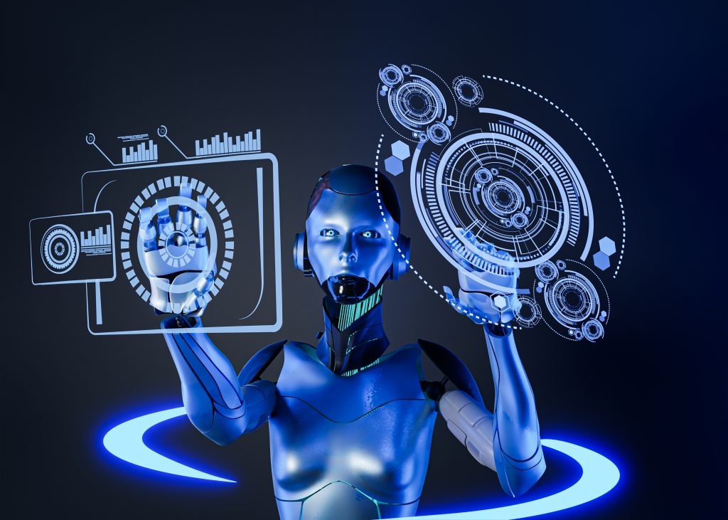 3d rendering biorobots concept