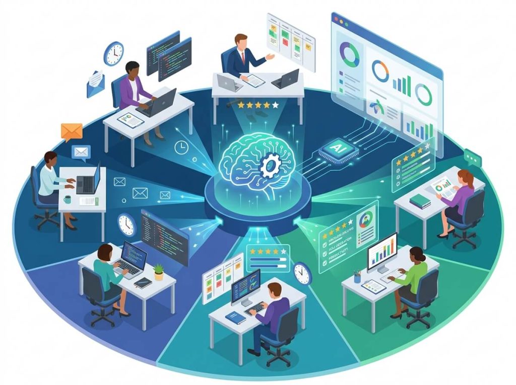 Cách dùng AI đánh giá hiệu suất nhân viên