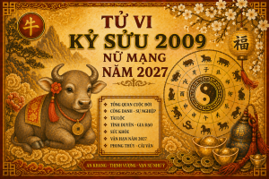 Kỷ sửu nữ mạng năm 2027