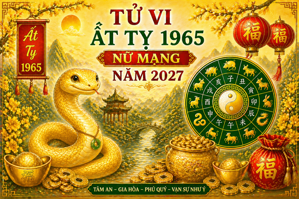 Tử vi Ất Tỵ 1965 nữ mạng năm 2027
