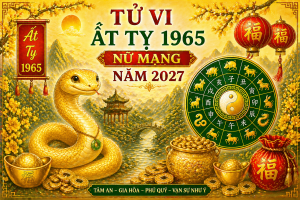 Tử vi Ất Tỵ 1965 nữ mạng năm 2027