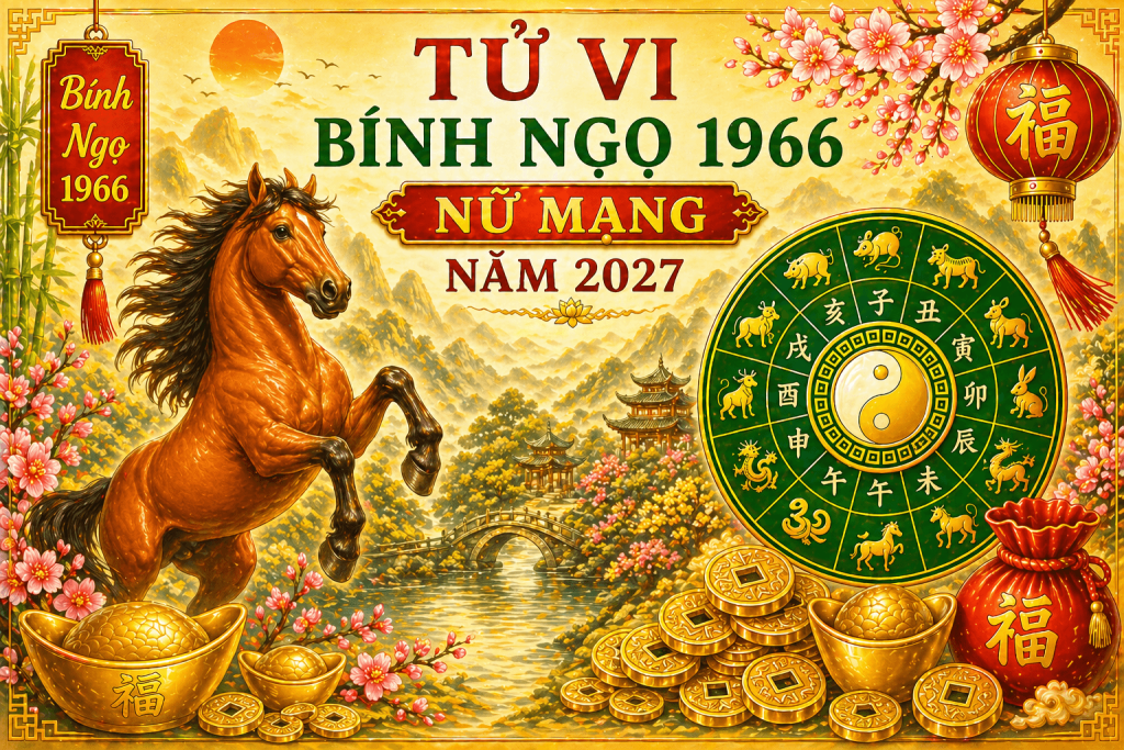 Tử vi Bính Ngọ 1966 nữ mạng năm 2027