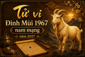 Tử vi Đinh Mùi 1967 nam mạng năm 2027