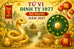 Tử vi Đinh Tỵ 1977 nữ mạng năm 2027
