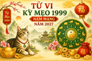 Tử vi Kỷ Mẹo 1999 nam mạng năm 2027