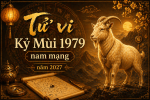 Tử vi Kỷ Mùi 1979 nam mạng năm 2027