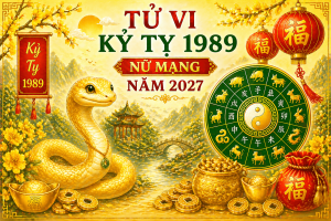 Tử vi Kỷ Tỵ 1989 nữ mạng năm 2027