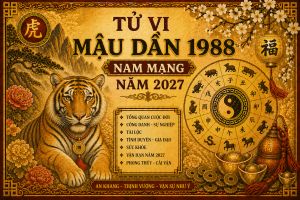 Tử vi Mậu Dần 1988 nam mạng năm 2027