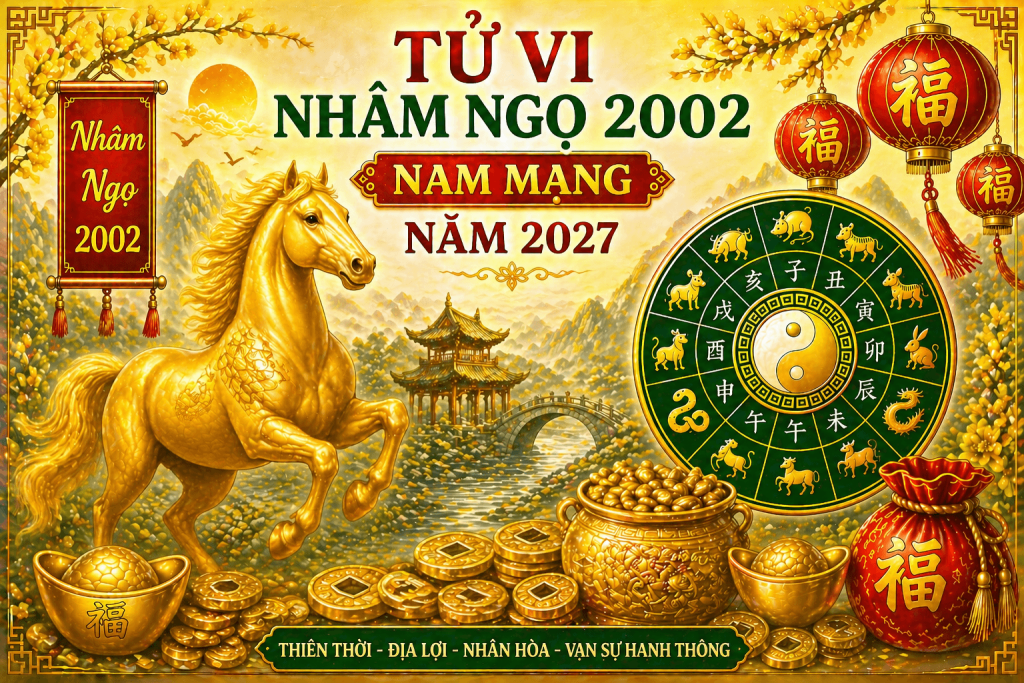 Tử vi Nhâm Ngọ 2002 nam mạng năm 2027