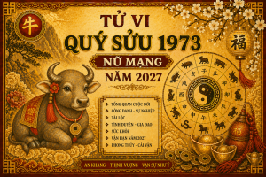 Tử vi Qúy Sửu Nữ Mạng năm 2027