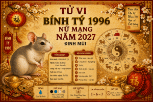 Tử vi bính tý nữ mạng năm 2027