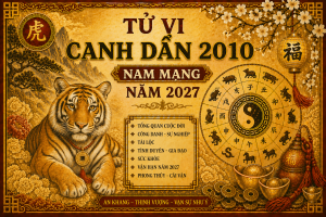 Tử vi canh dần nam mạng năm 2027