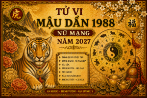 Tử vi canh dần nữ mạng năm 2027
