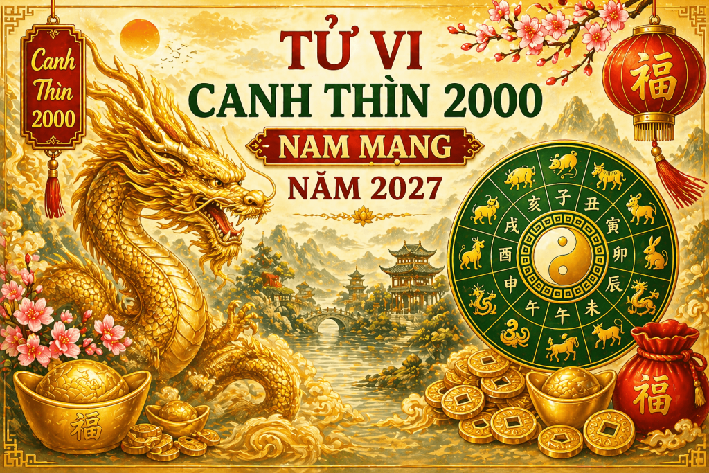 Tử vi canh thìn 2000 năm 2027