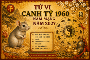 Tử vi canh tý nam mạng năm 2027