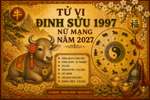 Tử vi đinh sửu nam mạng năm 2027