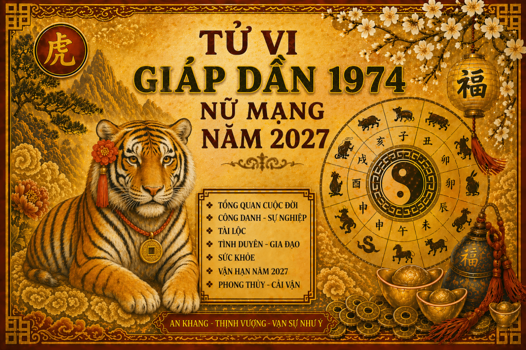 Tử vi giáp dần nam mạng năm 2027