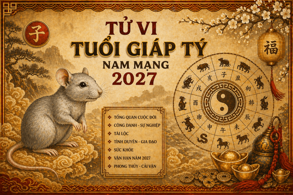 Tử vi giáp tý nam mạng năm 2027