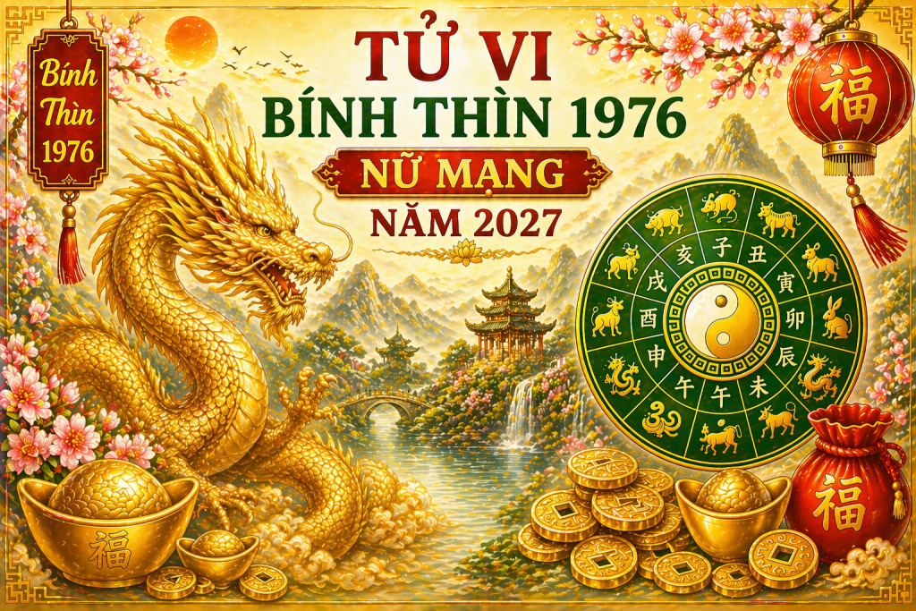 Tử vi mậu thìn 1976 nữ mạng năm 2027