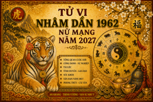 Tử vi nhâm dần nữ mạng năm 2027