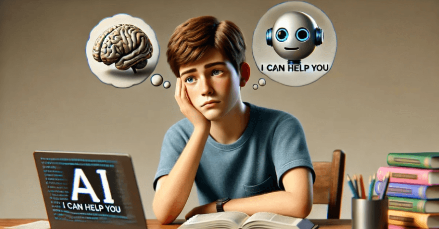 Sinh viên đang lạm dụng AI vào bài tập quá mức, cách để sử dụng AI đúng cách.