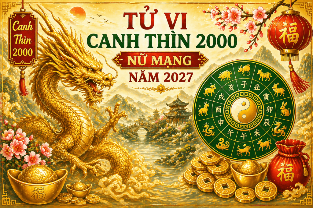 tử vi canh thìn 2000 nữ mạng năm 2027