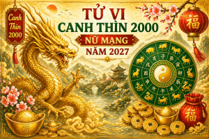 tử vi canh thìn 2000 nữ mạng năm 2027