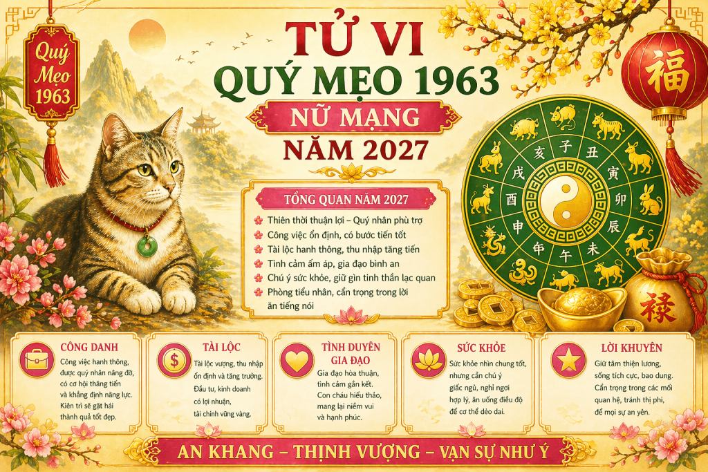 tử vi quý mẹo 1963 năm 2027