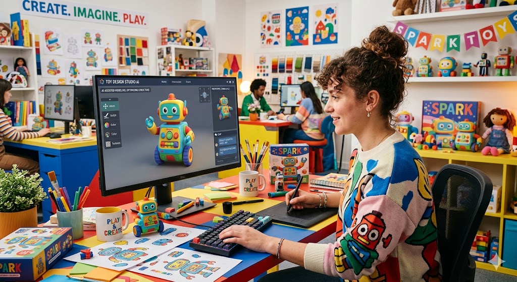 AI Trong Công Nghiệp Đồ Chơi (Toy Industry): Bắt Trúng Xu Hướng, Thiết Kế Thông Minh 1 ai
