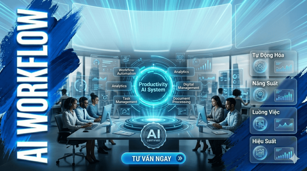 AI cho nhân viên văn phòng: Nâng tầm hiệu suất, giảm tải công việc 1 Gemini Generated Image 5jd14o5jd14o5jd1 1