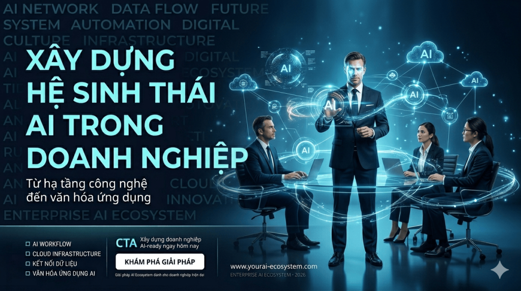 Xây dựng Hệ sinh thái AI trong Doanh nghiệp: Từ hạ tầng công nghệ đến văn hóa ứng dụng
