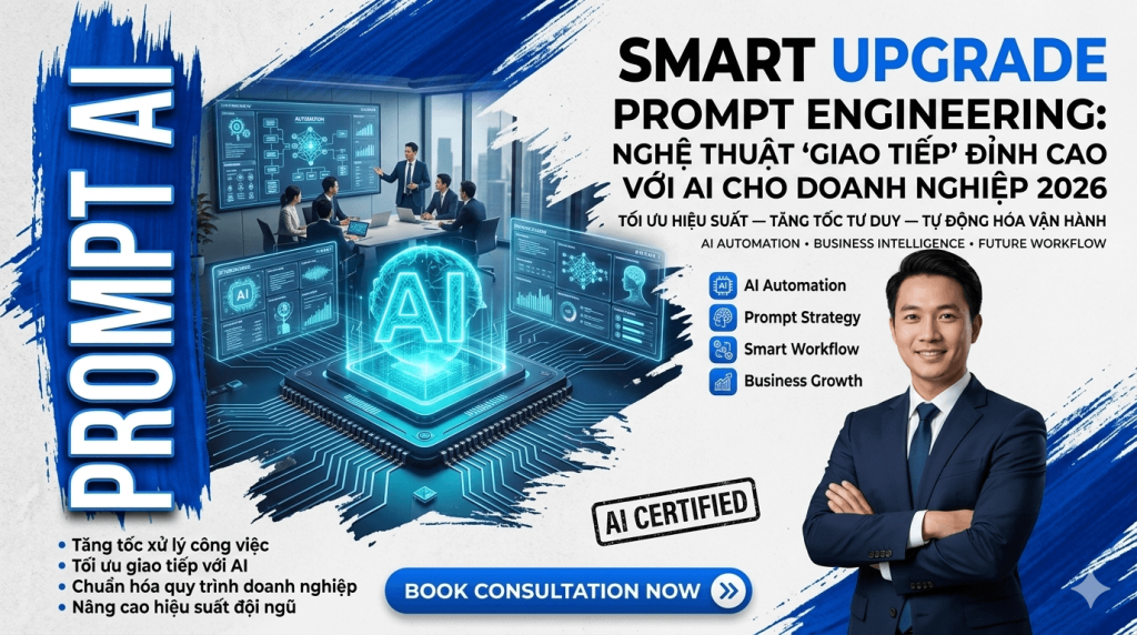 Prompt Engineering: Nghệ Thuật "Giao Tiếp" Đỉnh Cao Với AI Cho Doanh Nghiệp 2026