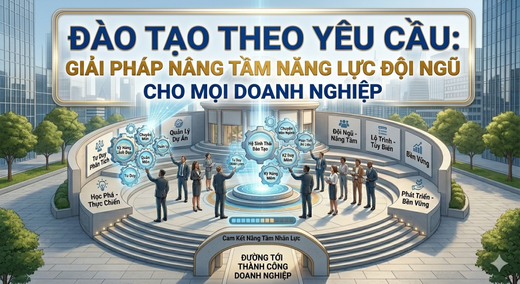 Đào Tạo Theo Yêu Cầu: Giải Pháp Nâng Tầm Năng Lực Đội Ngũ Cho Mọi Doanh Nghiệp