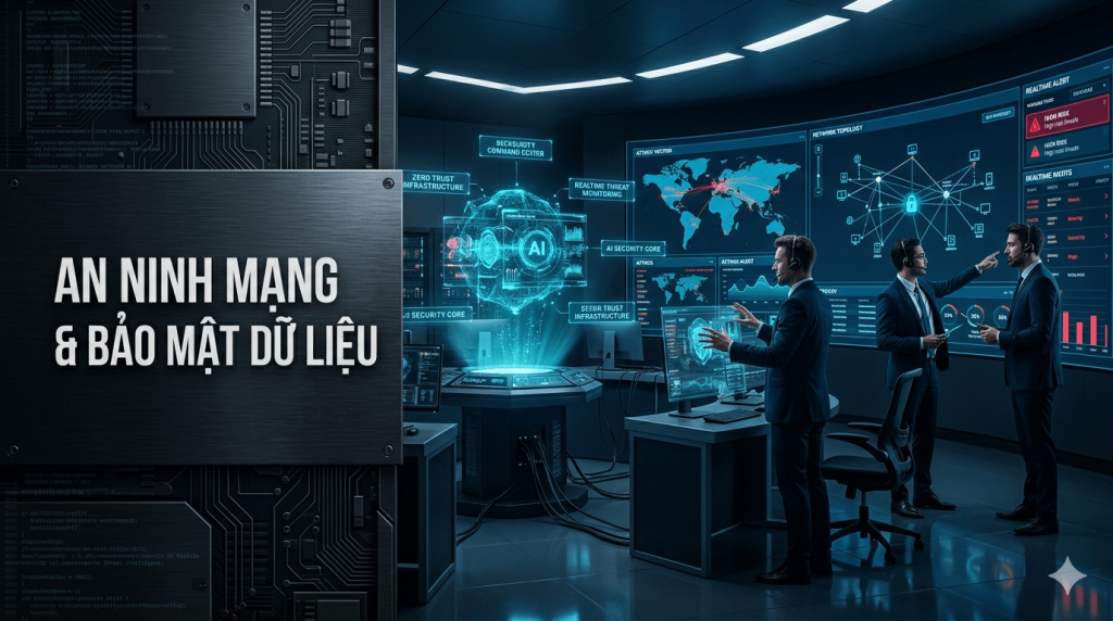 An ninh mạng và Bảo mật dữ liệu trong kỷ nguyên AI: Thách thức và giải pháp cho doanh nghiệp 1 An ninh mạng và Bảo mật dữ liệu trong kỷ nguyên AI: Thách thức và giải pháp cho doanh nghiệp