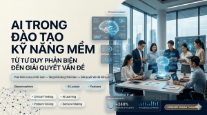 Ứng dụng AI trong Đào tạo Kỹ năng mềm: Từ tư duy phản biện đến giải quyết vấn đề