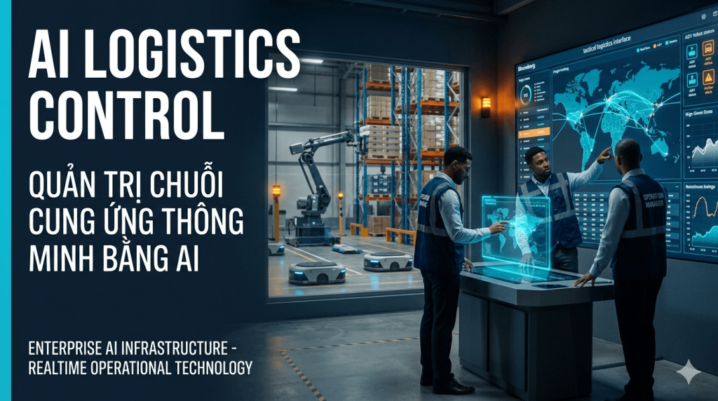 AI trong Quản trị Chuỗi cung ứng và Logistics: Tối ưu hóa vận hành và dự báo nhu cầu