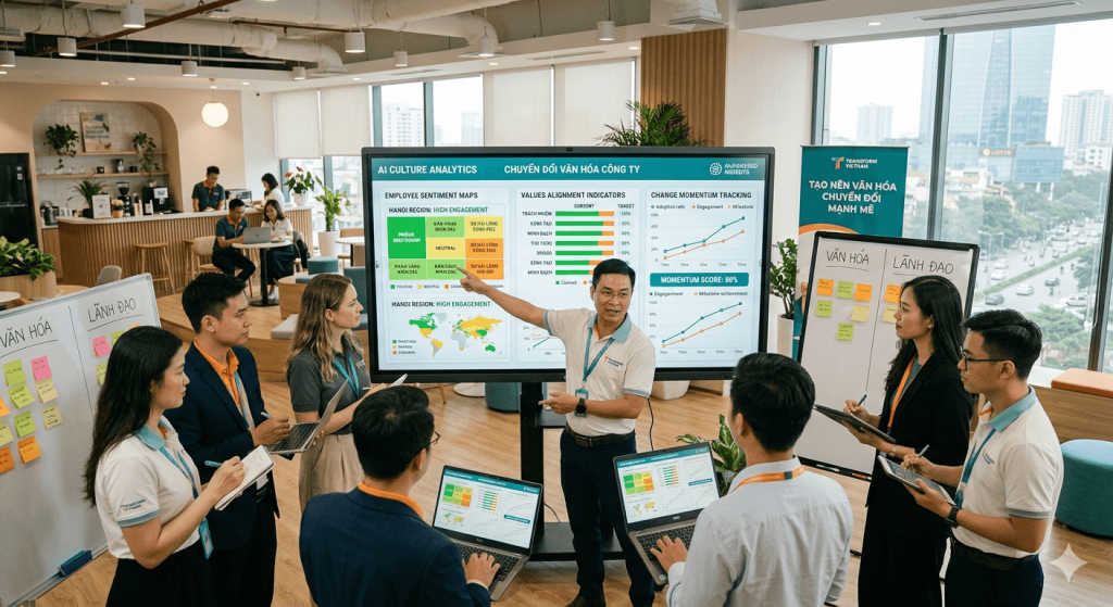 AI Trong Chuyển Đổi Văn Hóa Tổ Chức: Đo Lường Văn Hóa, Dẫn Dắt Thay Đổi Bền Vững 1 Gemini Generated Image wq9ja6wq9ja6wq9j 1