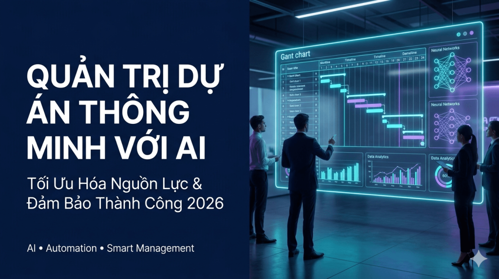 Quản Trị Dự Án Thông Minh Với AI: Tối Ưu Hóa Nguồn Lực Và Đảm Bảo Thành Công 2025