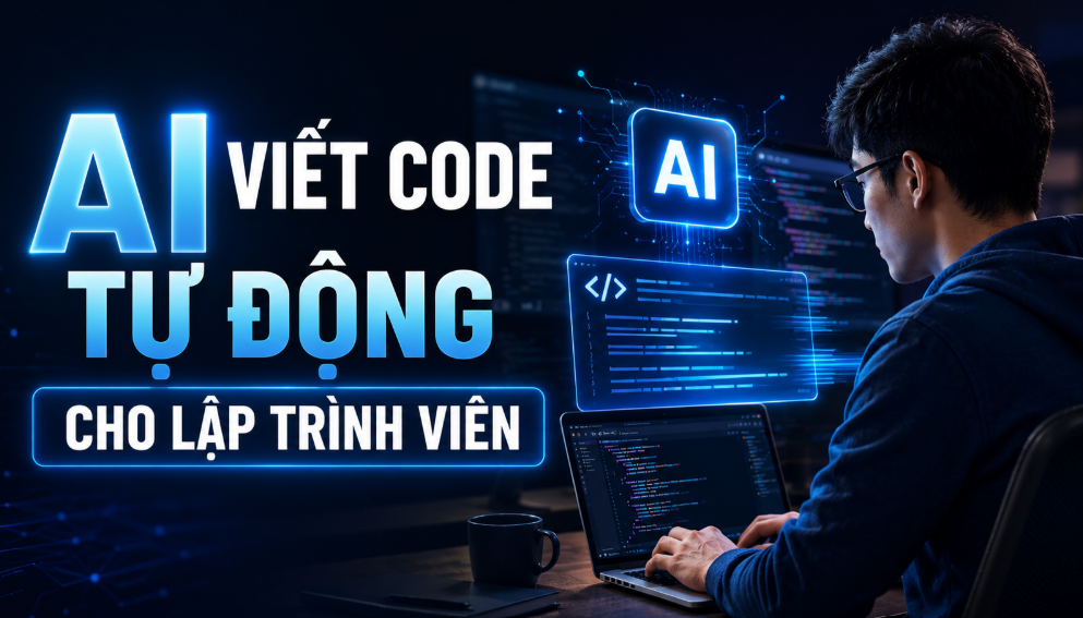Trong bối cảnh công nghệ phát triển mạnh mẽ, AI viết code cho lập trình viên đang trở thành xu hướng quan trọng giúp đội ngũ phát triển phần mềm nâng cao hiệu suất làm việc, tối ưu quy trình lập trình và tăng tốc phát triển sản phẩm. Việc ứng dụng AI vào viết code, kiểm tra lỗi và xử lý dữ liệu giúp các lập trình viên tiết kiệm thời gian và nâng cao hiệu quả công việc.