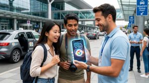 Google Gemini giao tiếp khách nước ngoài