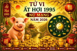 Tử vi Ất Hợi 1995 nữ mạng năm 2026
