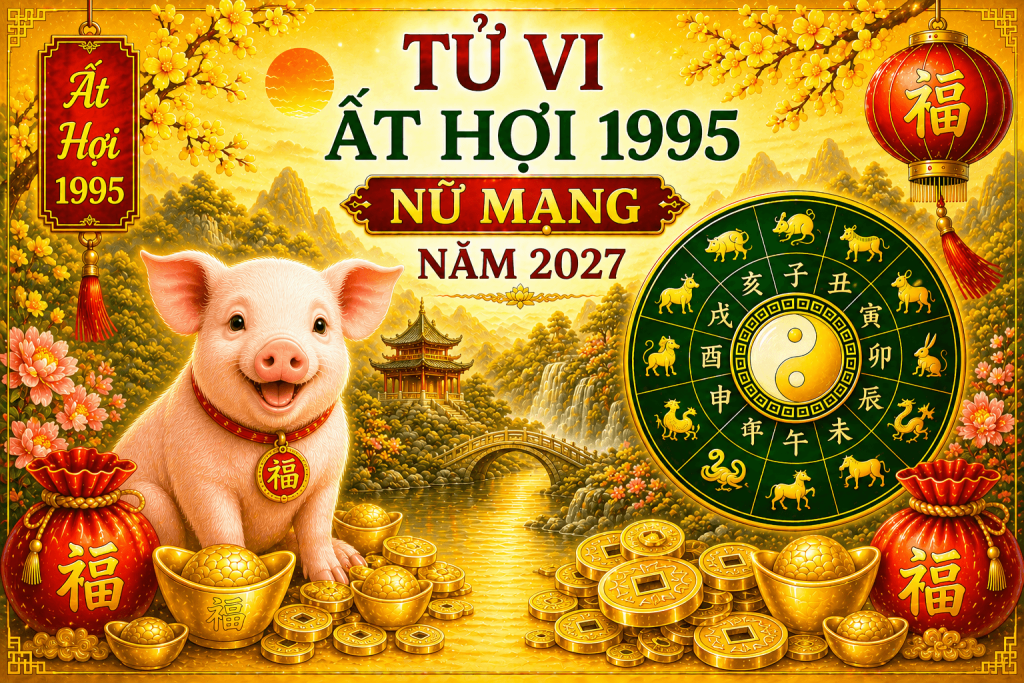 Tử vi Ất Hợi 1995 nữ mạng năm 2027