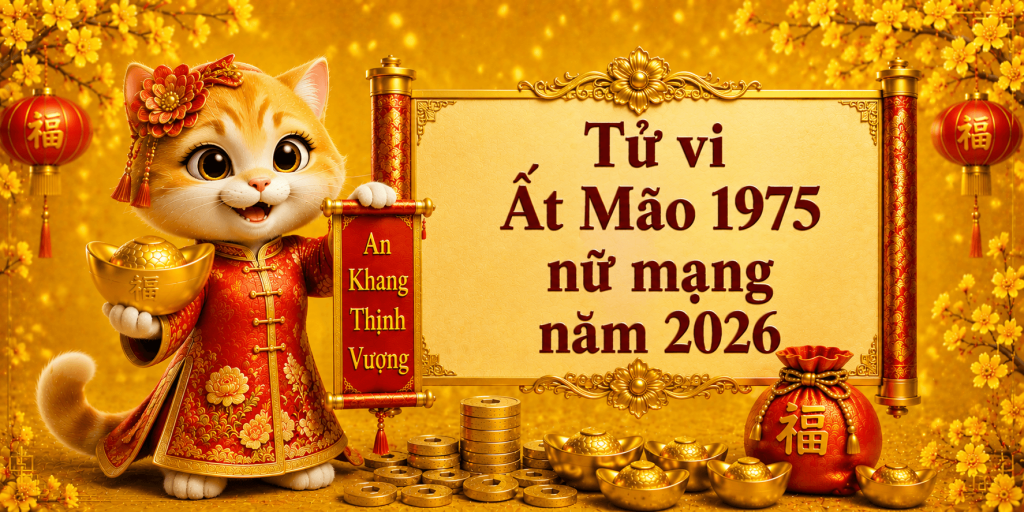 Tử vi Ất Mão 1975 nữ mạng năm 2026