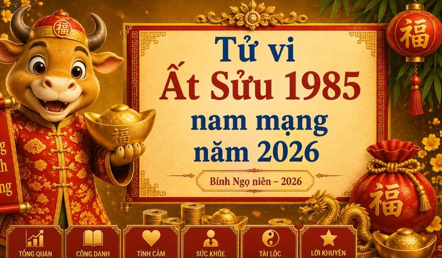 Tử vi Ất Sửu 1985 nam mạng năm 2026 1 Tử vi Ất Sửu 1985 nam mạng năm 2026