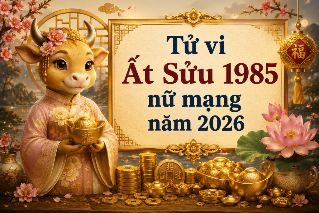 Tử vi Ất Sửu 1985 nữ mạng năm 2026