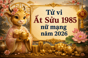 Tử vi Ất Sửu 1985 nữ mạng năm 2026