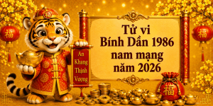 Tử vi Bính Dần 1986 nam mạng năm 2026