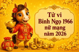 Tử vi Bính Ngọ 1966 nữ mạng năm 2026